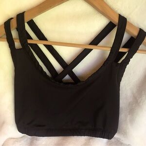 Kiava Endurance Black Sports Bra Women’s Sz Large